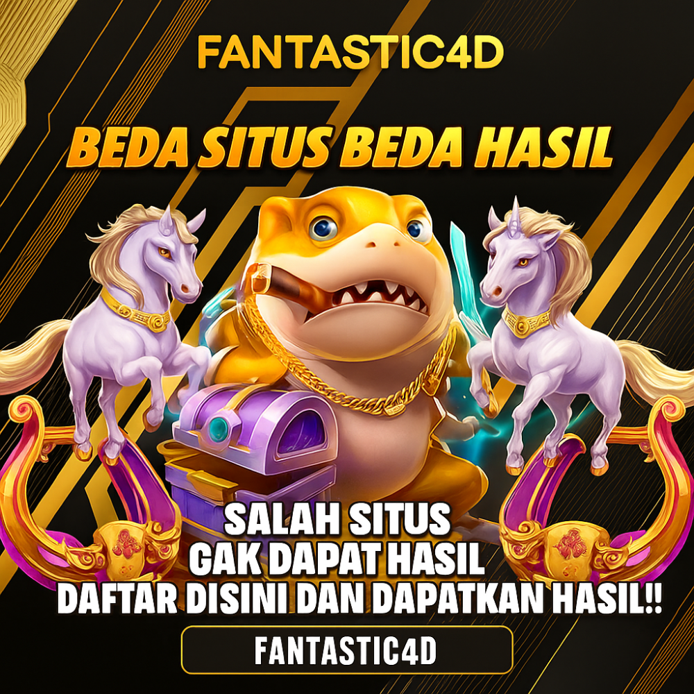 FANTASTIC4D : Platform Game Spin Dan Togel 4D Bermodalkan 20RB